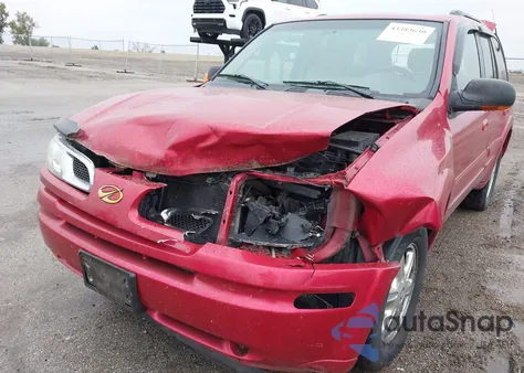 2002 Oldsmobile Bravada из США, поврежденный, VIN 1GHDT13S422399525